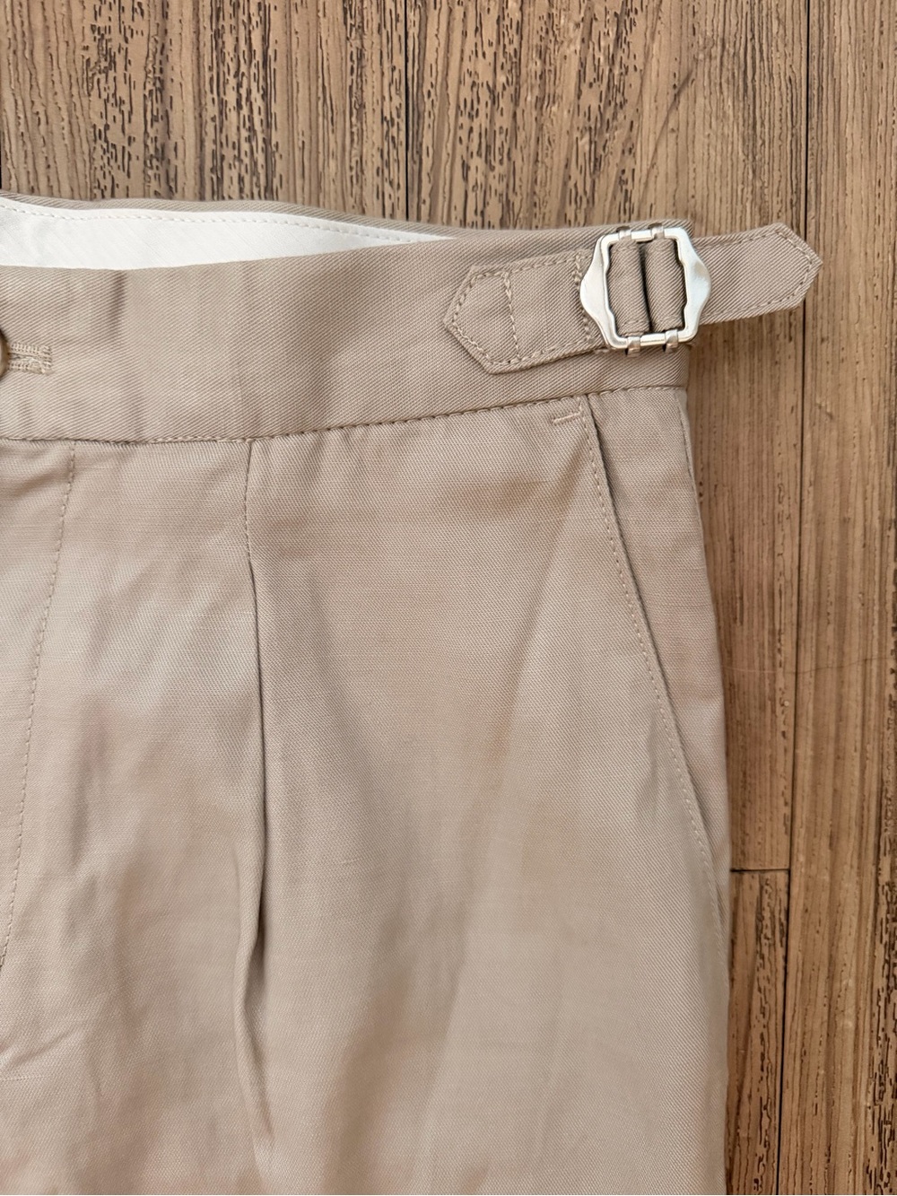 Mango Men’s Linen-Blend Pleated Pants - Picture 8 of 16